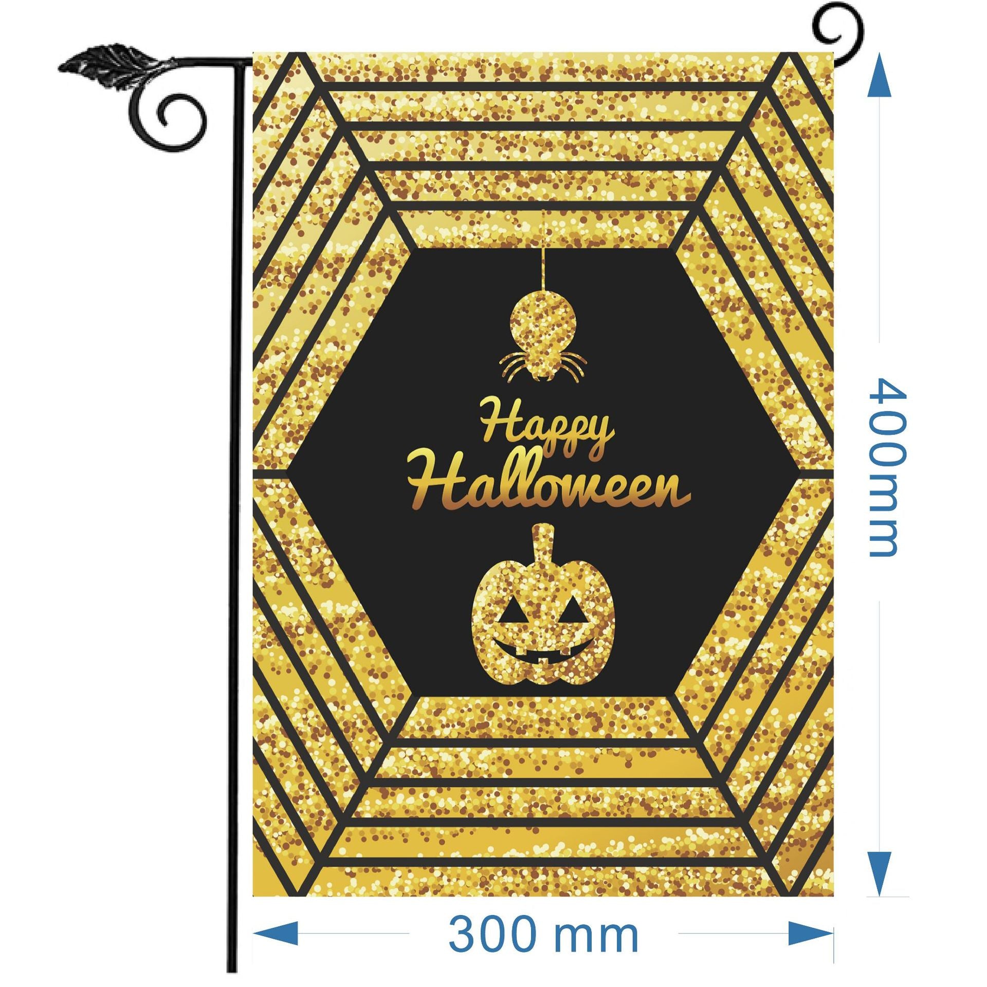 Wholesale Christmas garden flag linen print outdoor small flag yard decoration flag