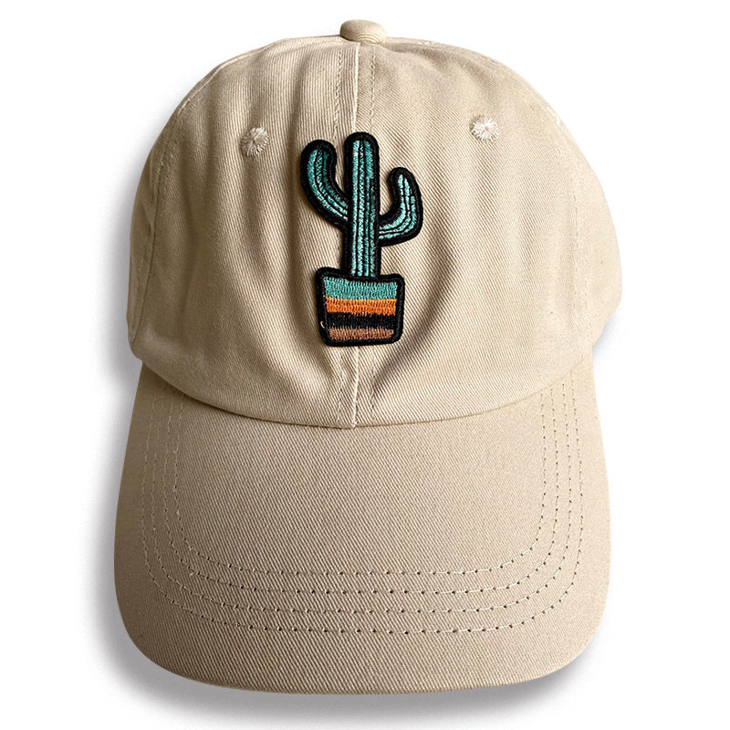 Wholesale Western Cowboy Cactus Off-White Baseball Cap