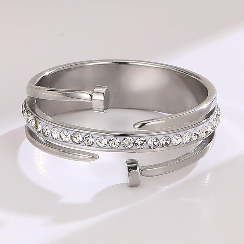 Wholesale Stainless Steel Nail Rings