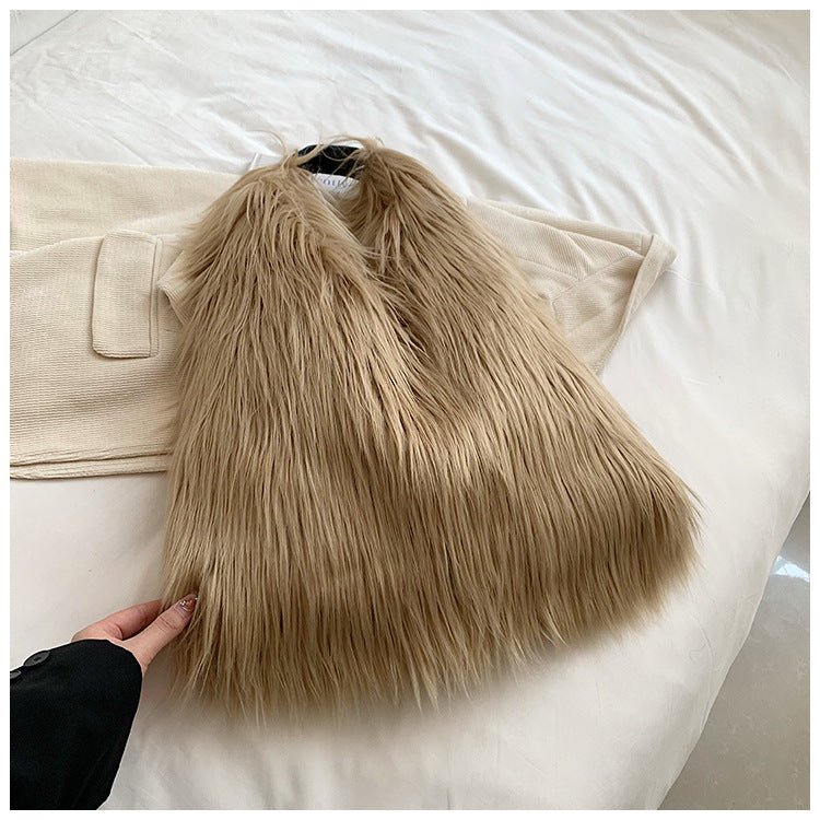 Wholesale Autumn and Winter Plush Bags