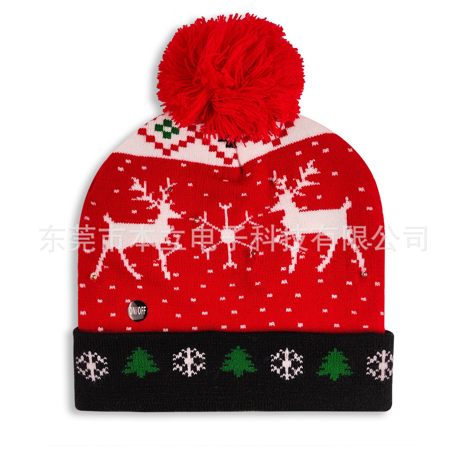 Wholesale  10pcs Winter Knitted Hat  Christmas Party Led Light Hat special
