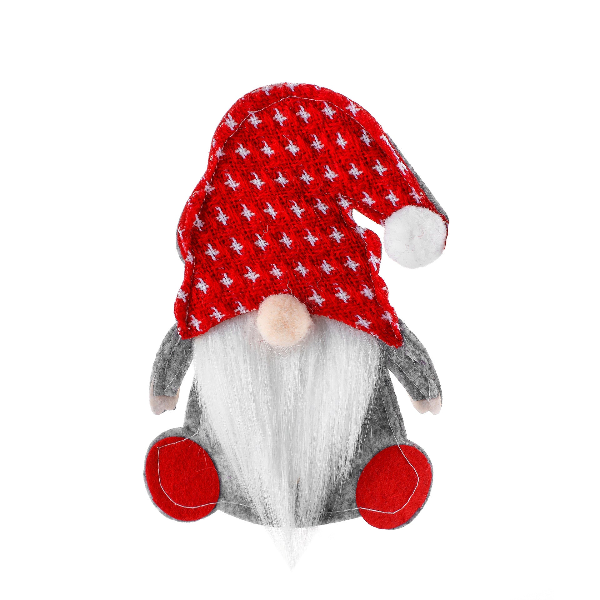 Wholesale Christmas Dwarf Fabric Knife and Fork Set Decorative Supplies