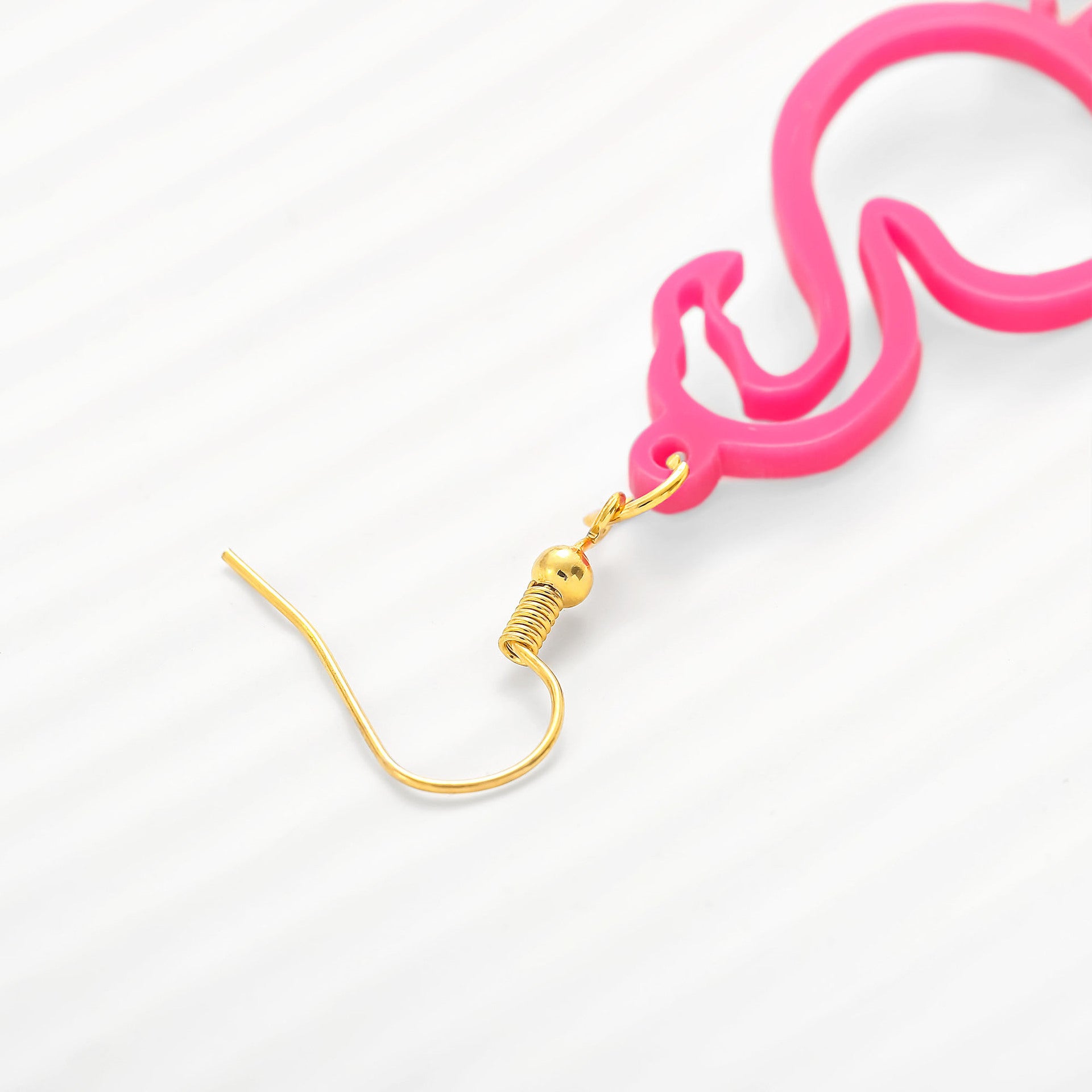 Wholesale Acrylic earrings swan tassel earrings