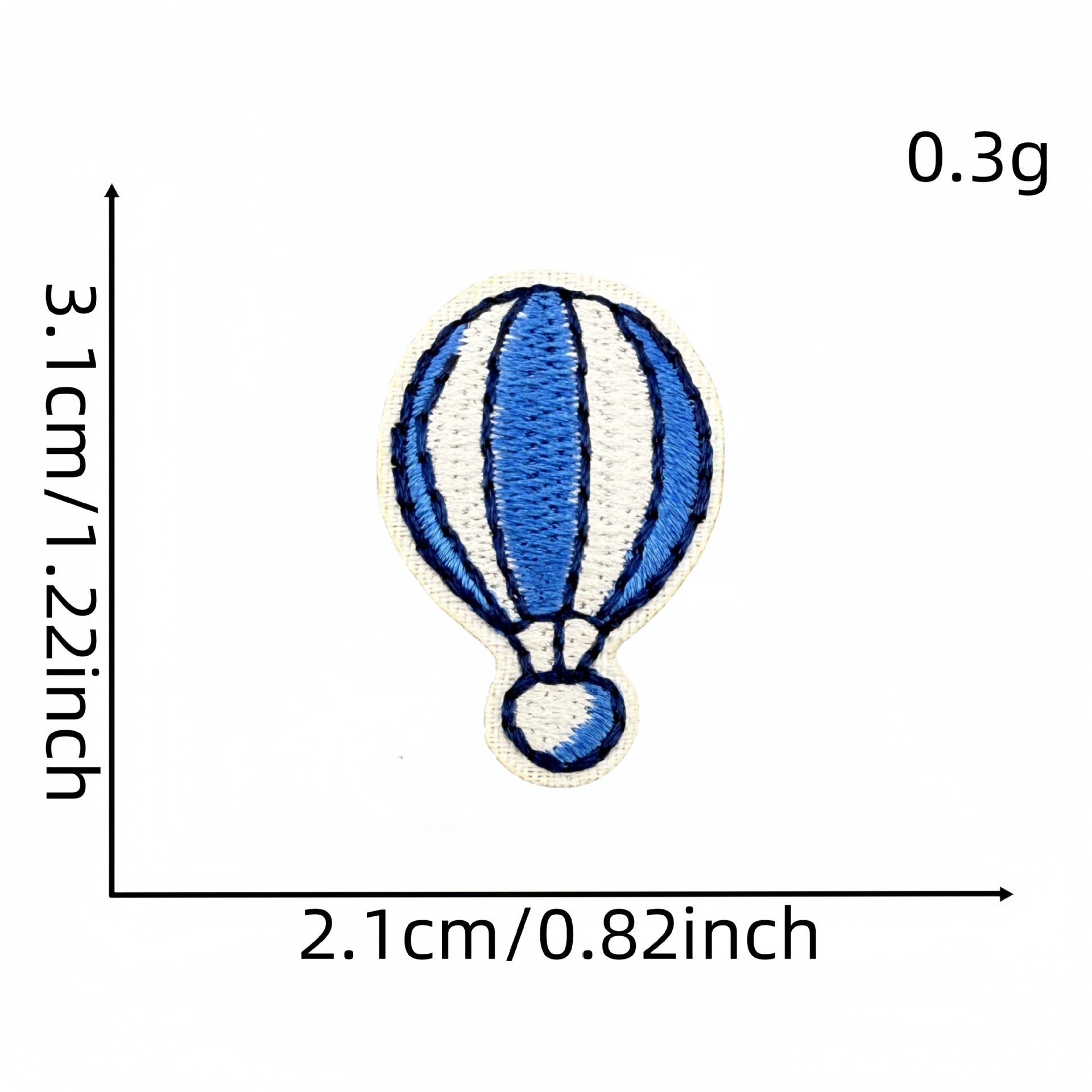 Wholesale Modern Cartoon Ocean Life Embroidered Patch Iron On Applique For Shoes Hats Fashion DIY Accessory