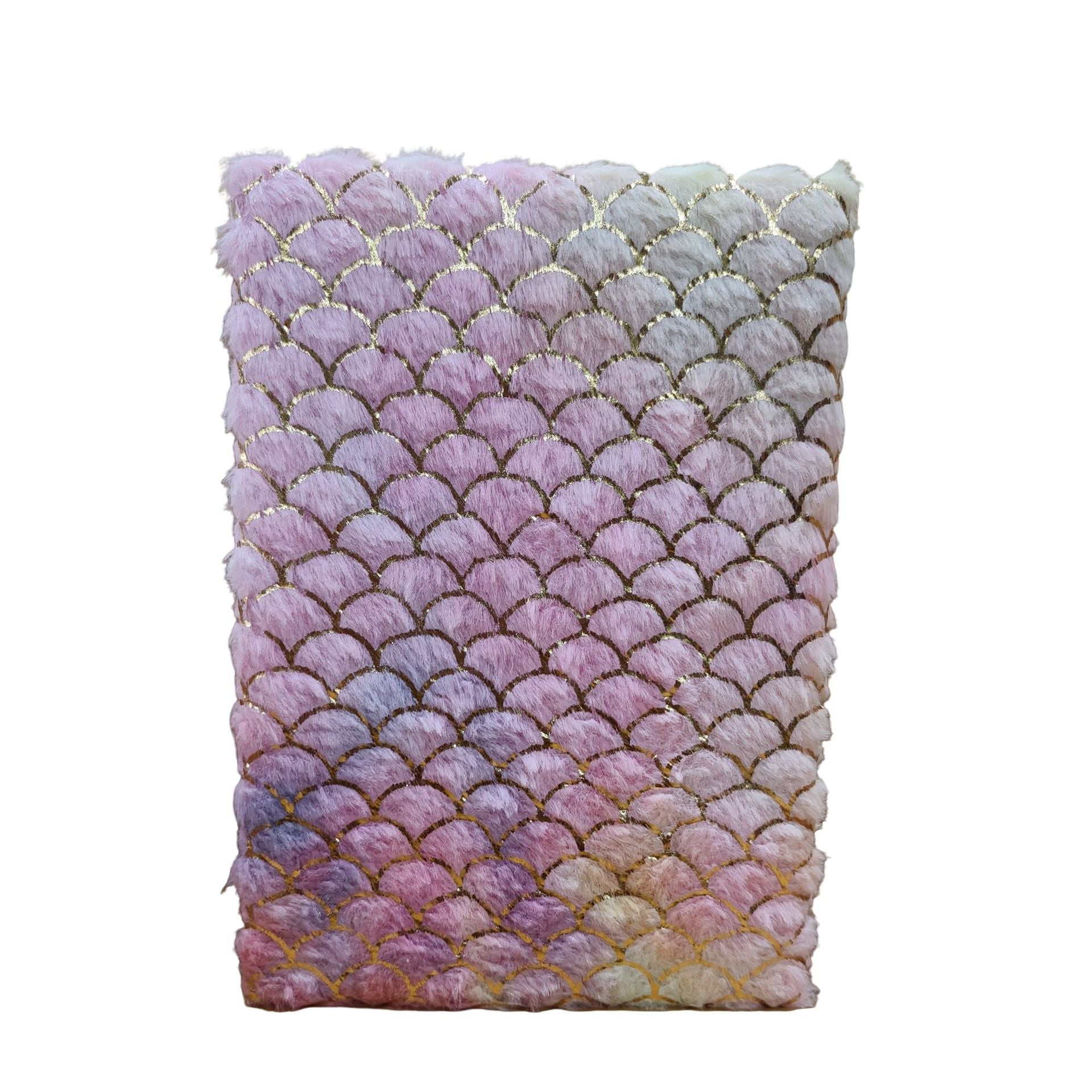 Wholesale plush notebook 80 pages gradient student diary hand book