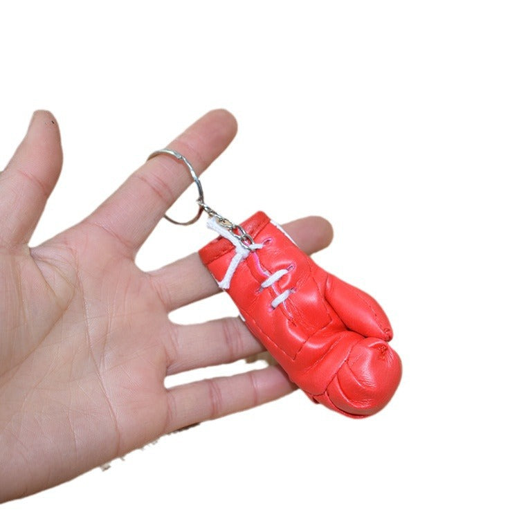 Wholesale Mini Realistic Boxing Gloves Keychain