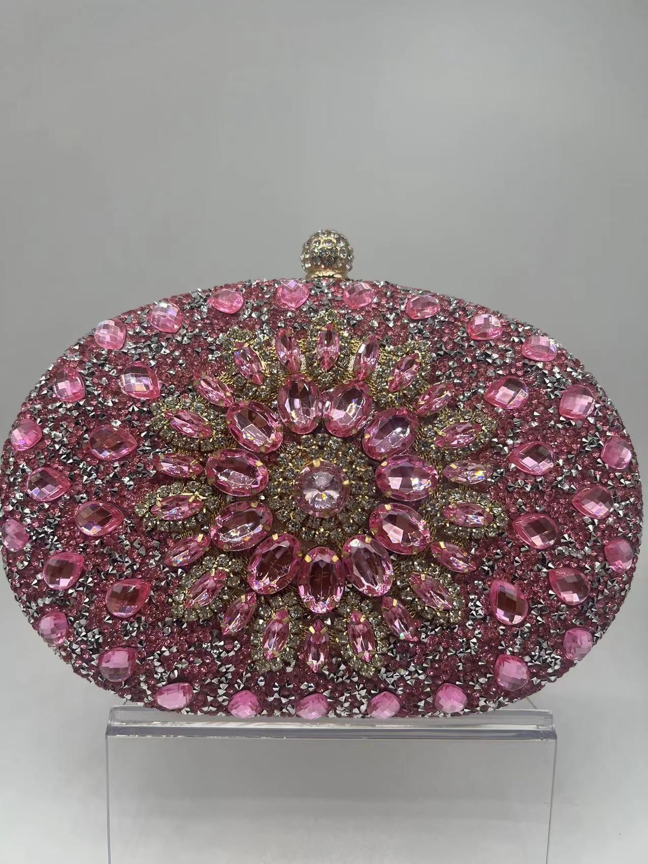 Wholesale Sunflower Diamond Evening Clutch