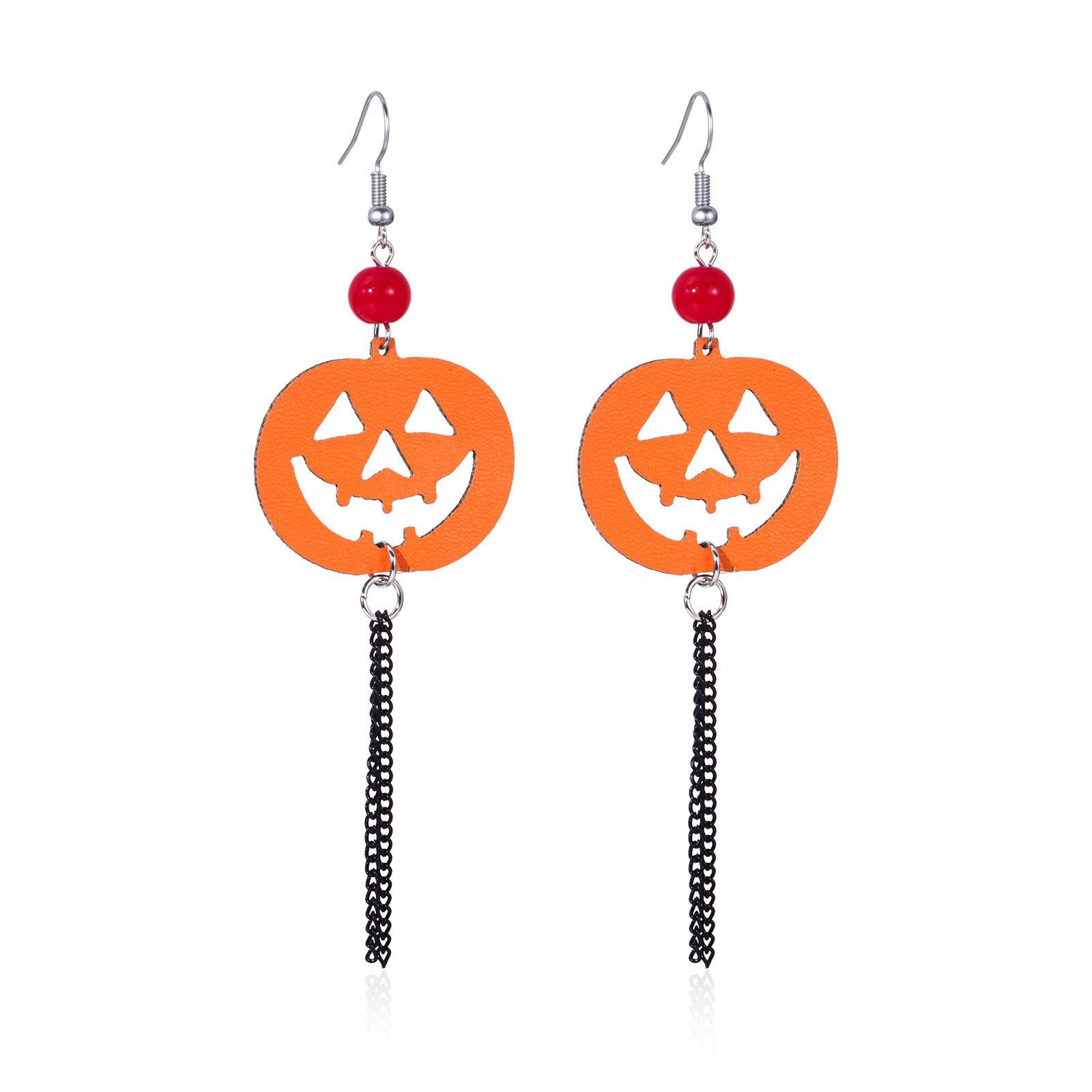 Wholesale Handmade Acrylic  Earrings Skull  Web Bat Design Trendy Jewelry Accessory For Party
