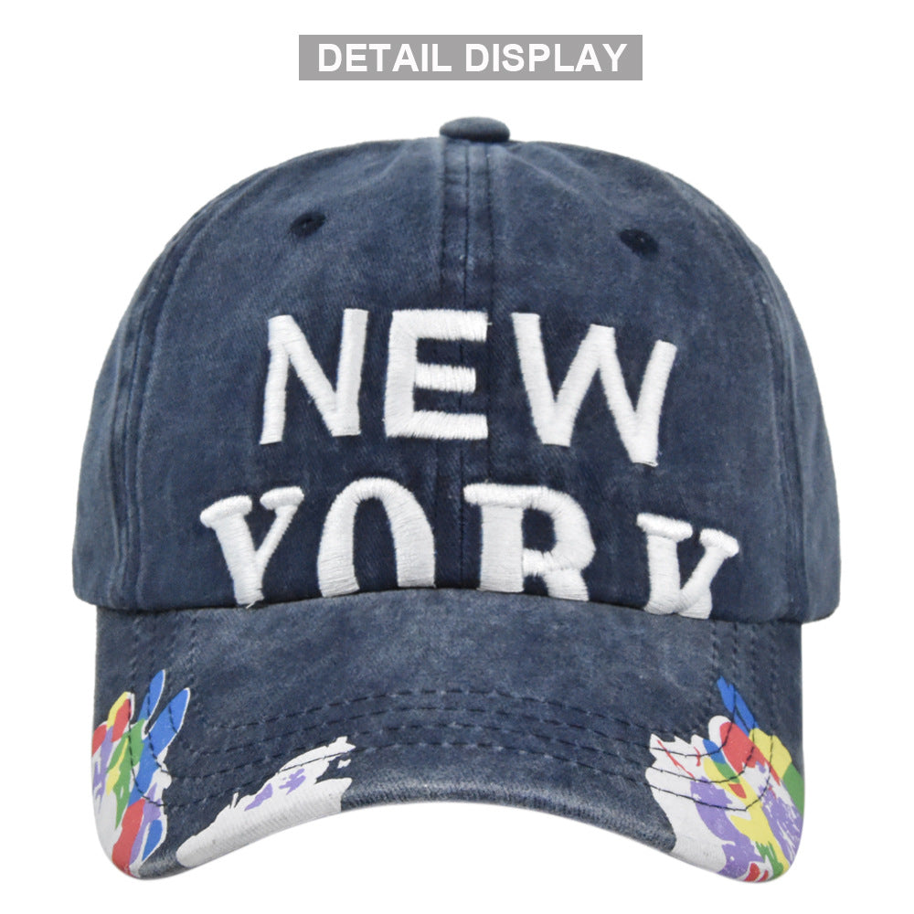 Gorra de béisbol bordada de algodón al por mayor