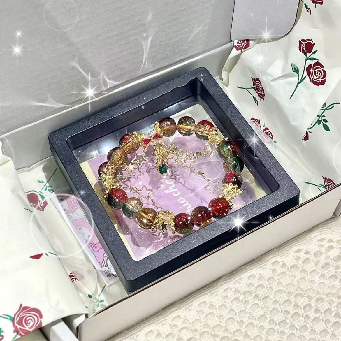 Wholesale Christmas Bow Bell Bracelet