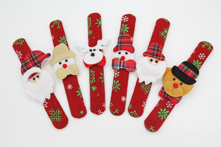Wholesale Christmas Decorations Children's Toy Bracelets Clapping Rings
