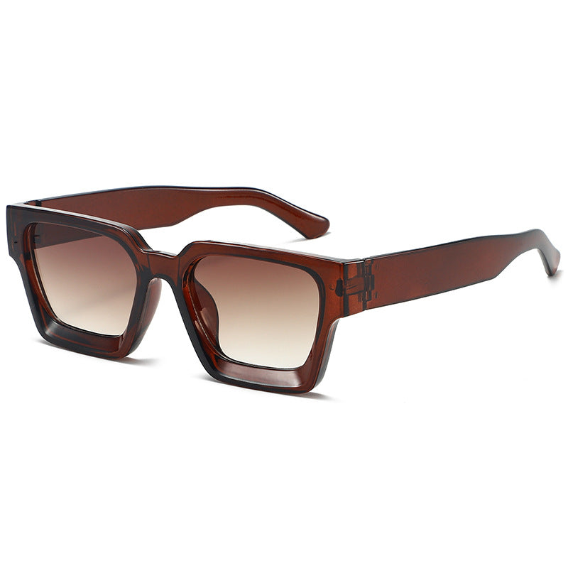 Wholesale Thick frame trendy square frame sunglasses