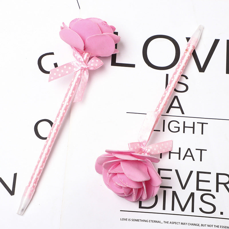 Wholesale Pens Valentine's Day foam rose plastic ballpoint pen