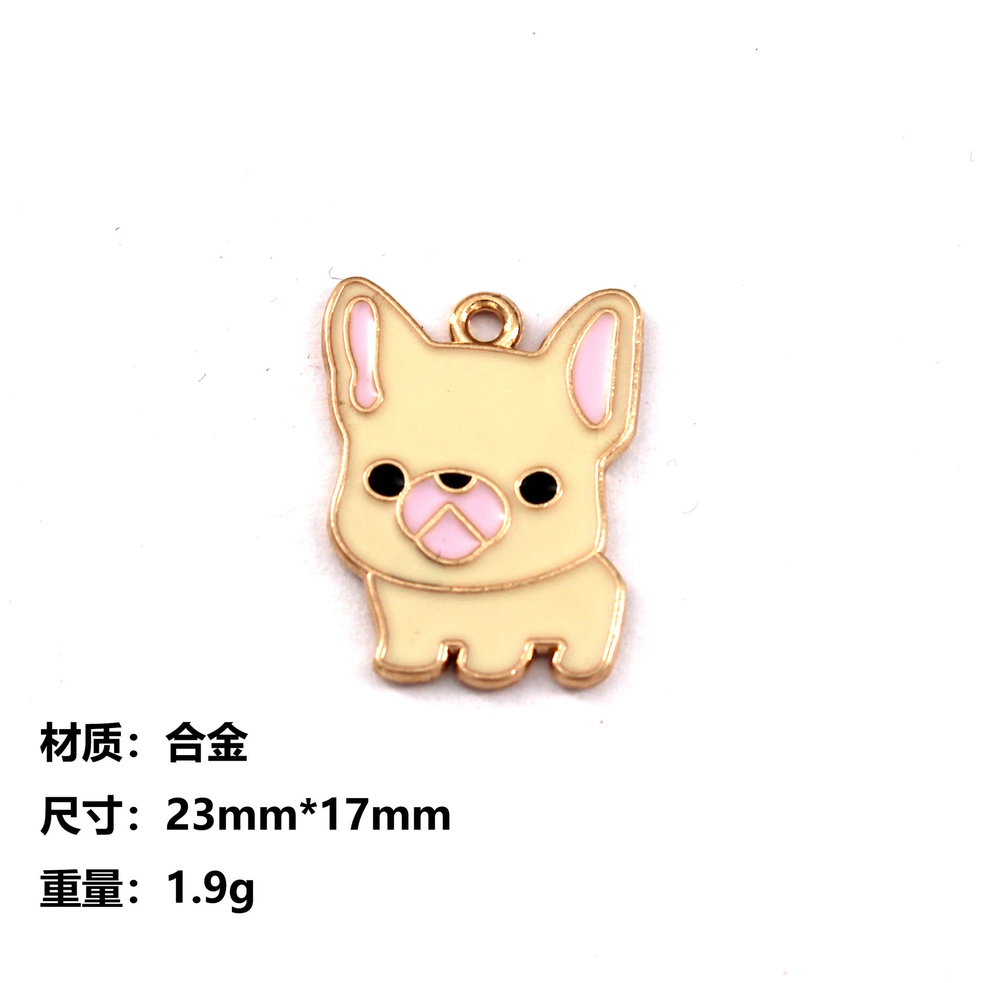 Wholesale Cartoon Pet Dog Diy Alloy Oil Drop Pendant