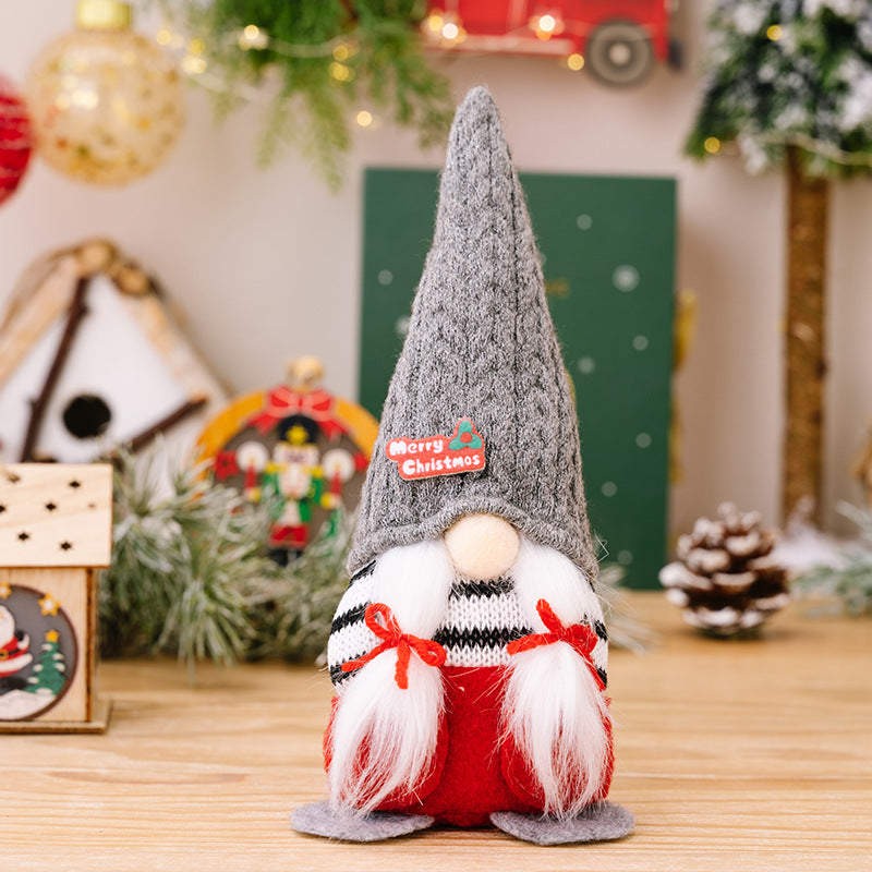 Wholesale Christmas Pointed Hat Doll Decoration