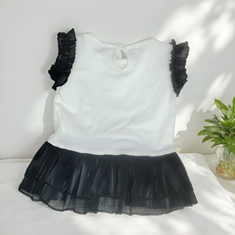 Wholesale Princess Baby Girl Cotton Sleeveless Cake Dress Fashion Birthday Party Outfit For Toddler