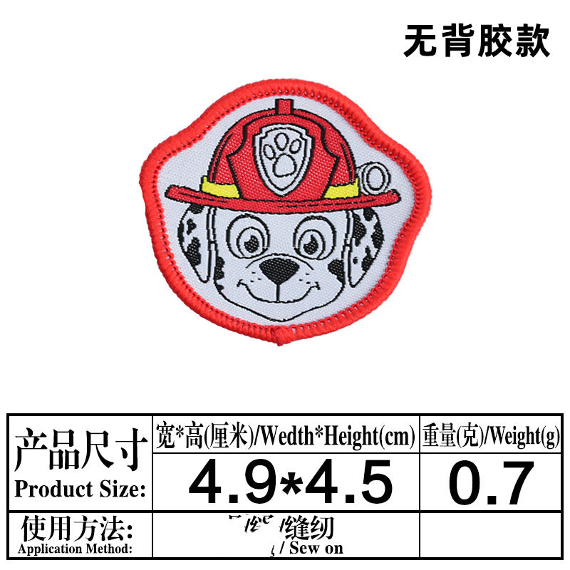 Wholesale Cute Puppy Embroidery Patches 23 Styles Cartoon Cloth Patch Set For Clothing Bags Towels Kids DIY Repair Decor Chic Fashion Accessory