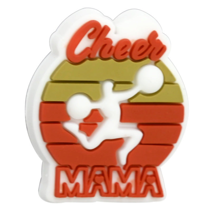 Wholesale  Random 100pcs/pack   Cheerleader Series Beaded DIY Charcoal Beads