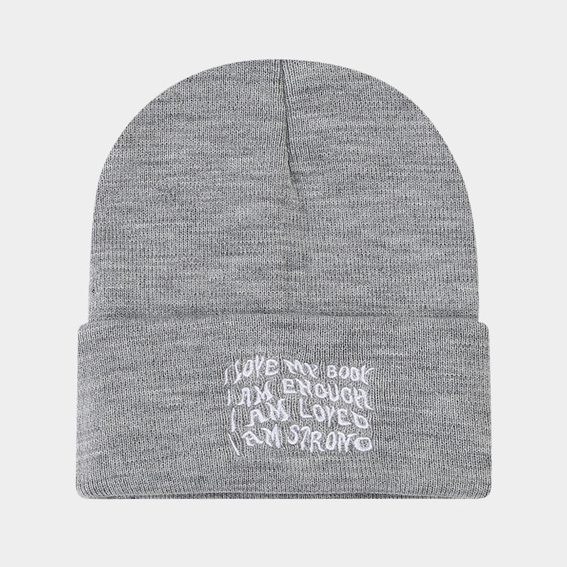 Wholesale Winter Beanie Embroidered Knitted Hat