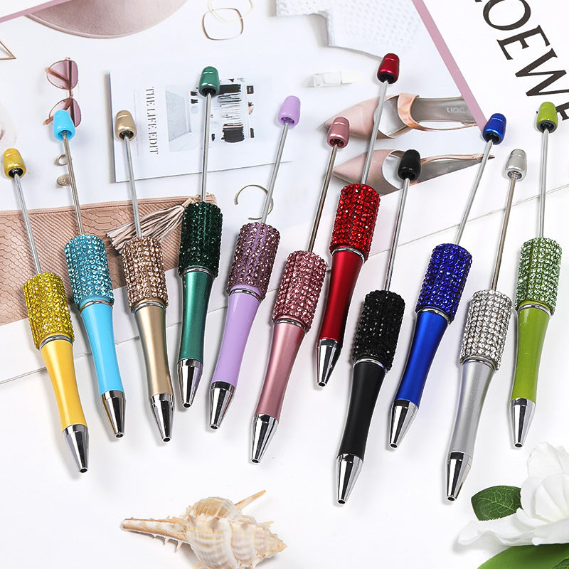 Wholesale Colored rhinestone appliqués and full rhinestone beadable pens
