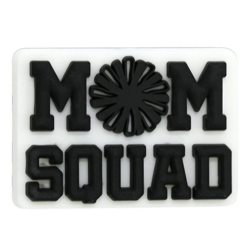 Wholesale  Random 100pcs/pack   Cheerleader Series Beaded DIY Charcoal Beads