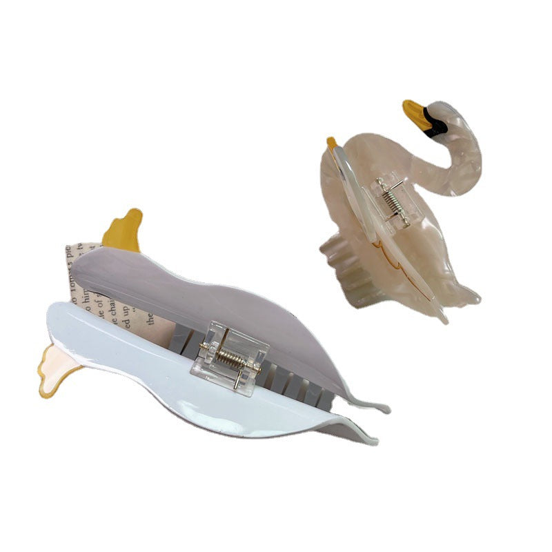 Wholesale Animal Acetate Colorful Bird Hair Clips