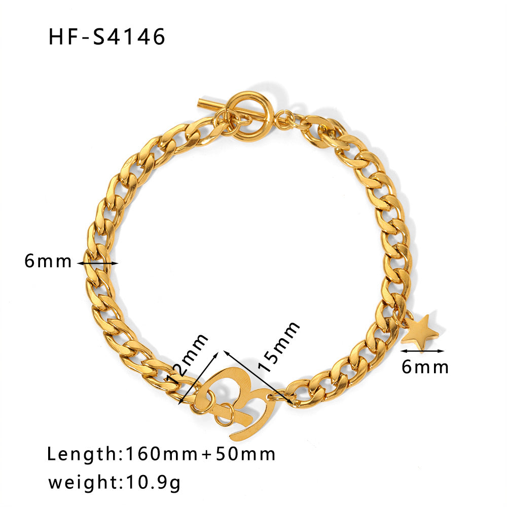 Wholesale Diamond Chain Heart Shaped Pearl Pendant Bracelet