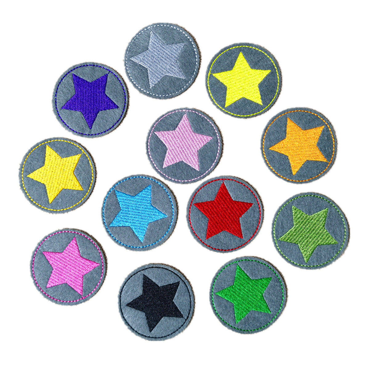Wholesale Felt Dinosaur Embroidery Patches Cartoon Patch Set For Bags Hats Clothing Trendy DIY Craft Supply Fashion Accessory Gift
