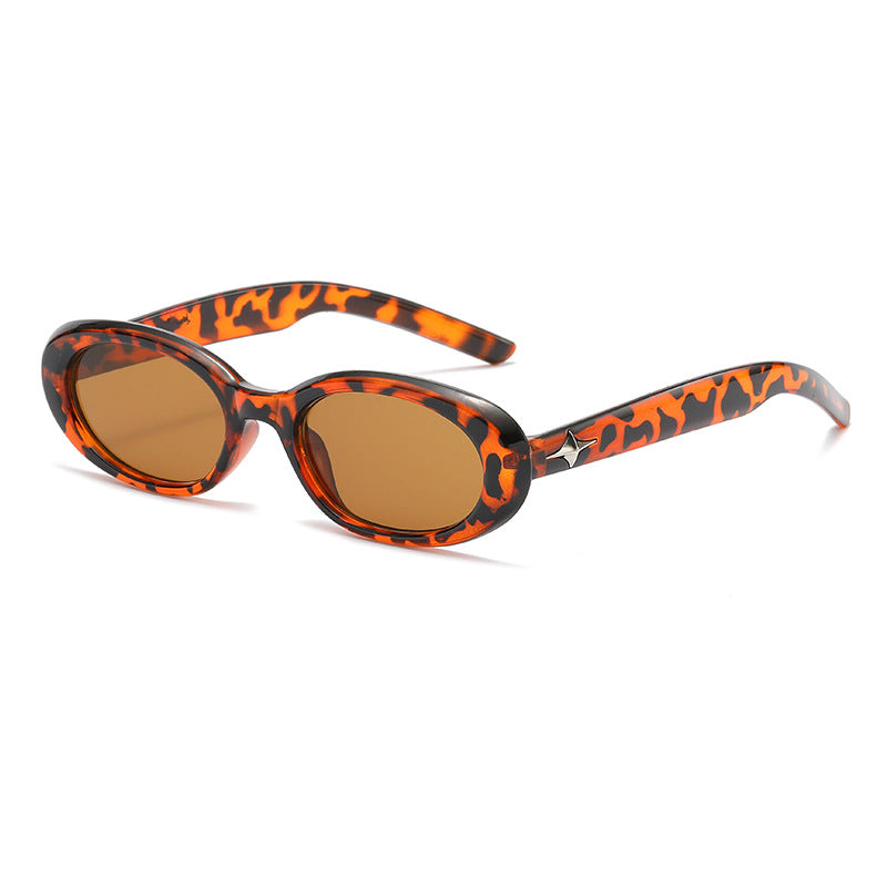 Wholesale of New Oval Rivet PC Sunglasses