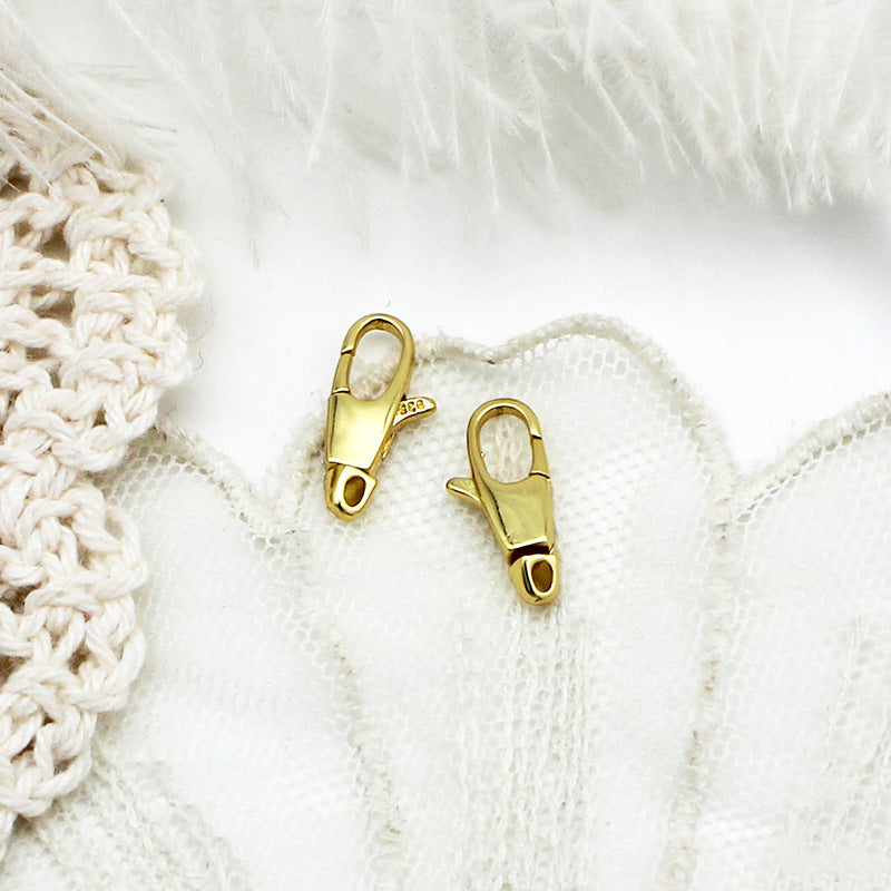 Wholesale of Gold Lobster Buckle Copper DIY Jewelry Accessories