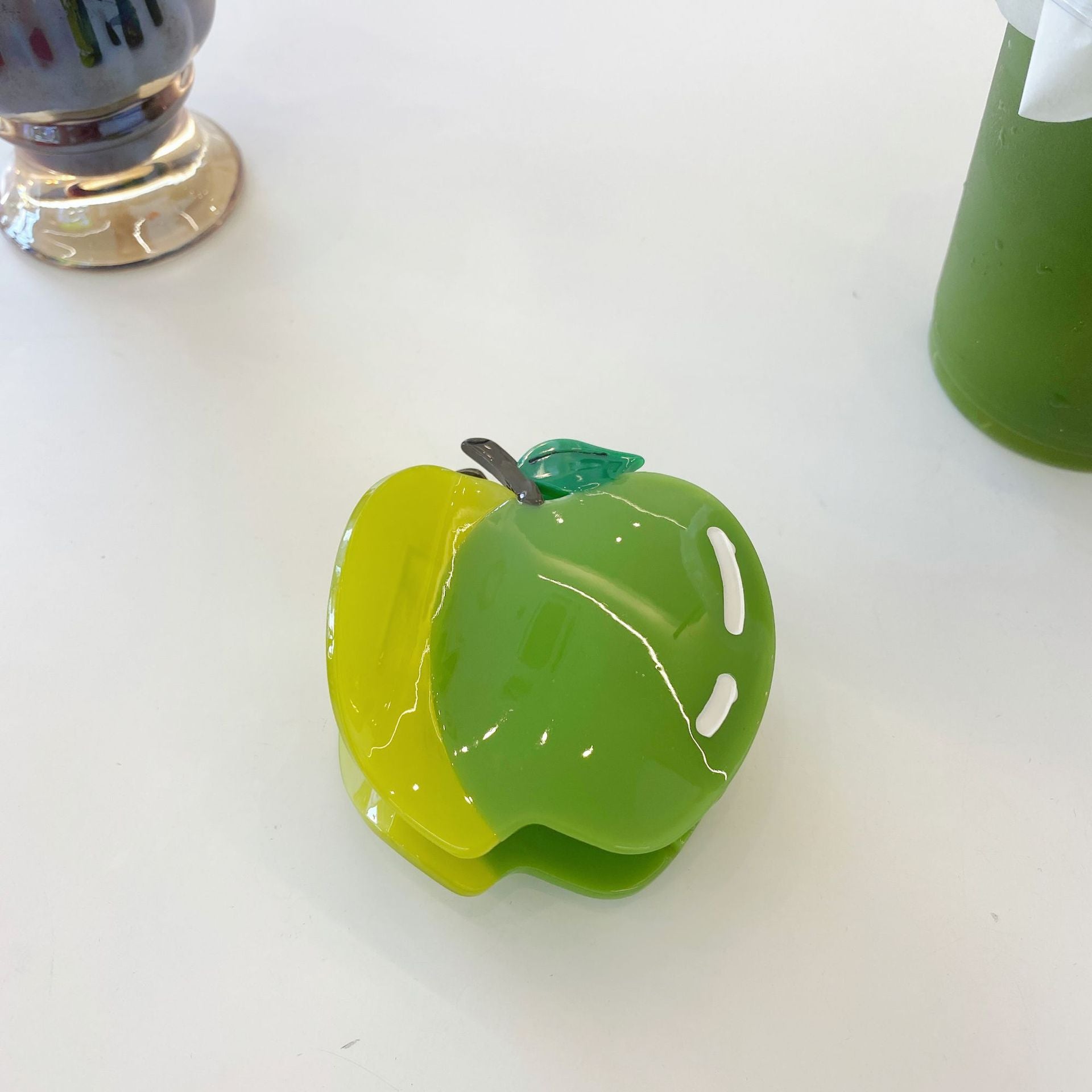 Wholesale Acetate Apple Fun Hair Clips