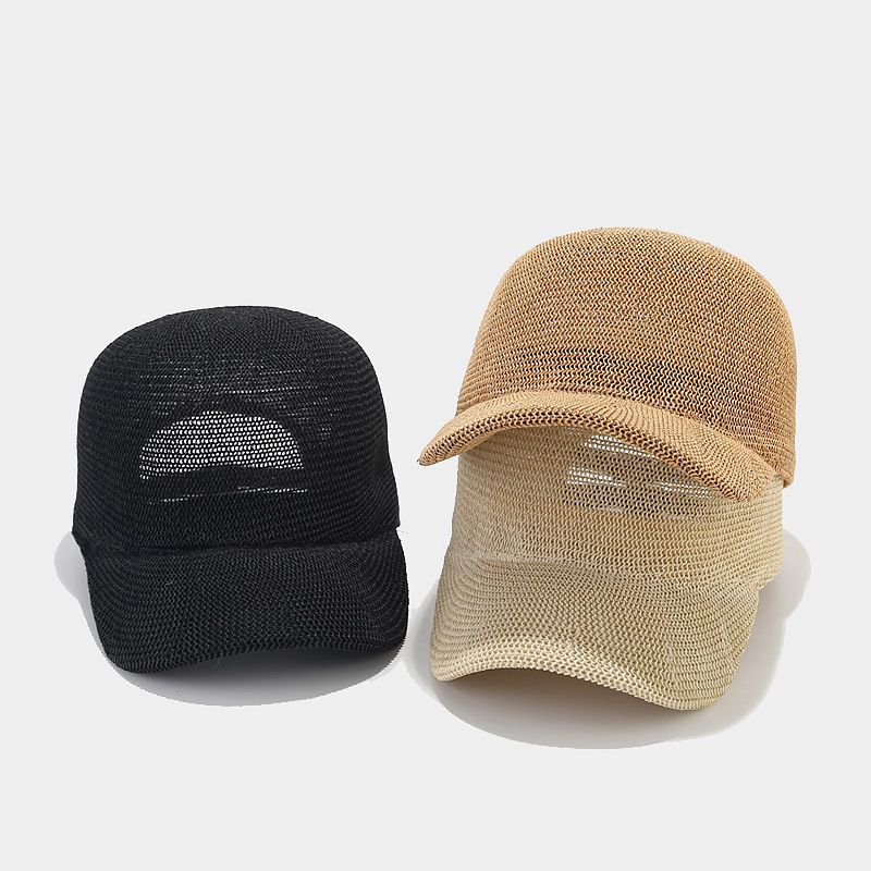 Wholesale Summer new straw breathable Baseball Cap, Hat