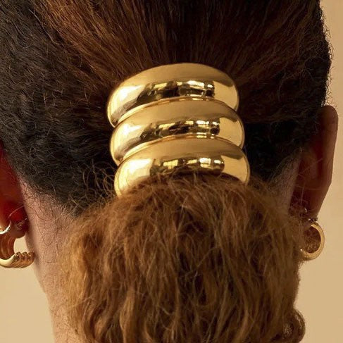 Wholesale Fashionable Alloy Glossy Surface Simple Color-retaining Wear-resistant Head Rope