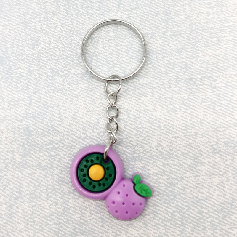 Wholesale Cartoon PVC Soft Rubber Keychain