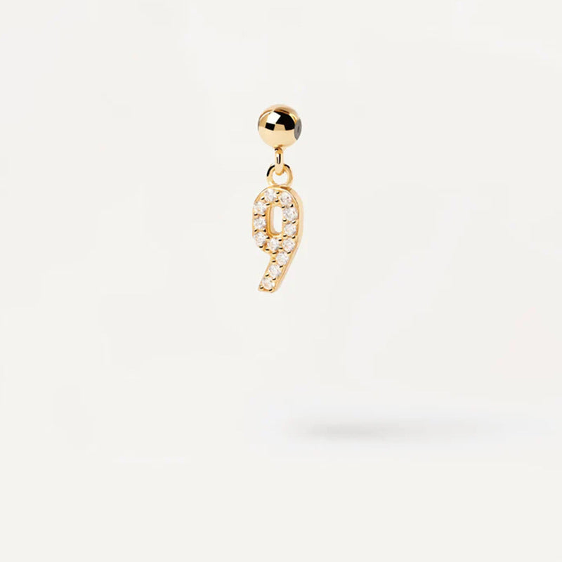 Collares de la serie de números de bricolaje de plata al por mayor S925 S925