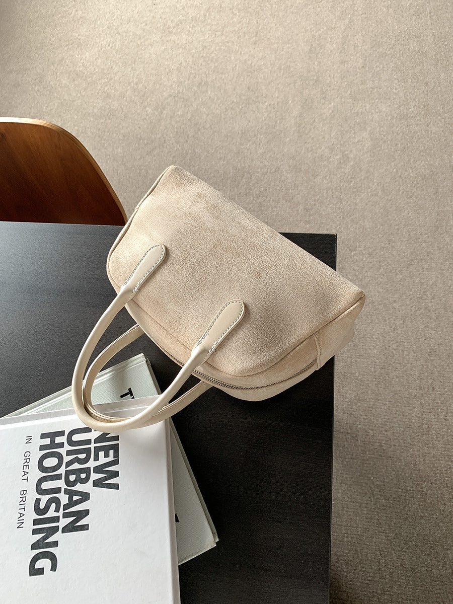 Wholesale Autumn and Winter Suede Handbags Retro Handbags Plush Bags