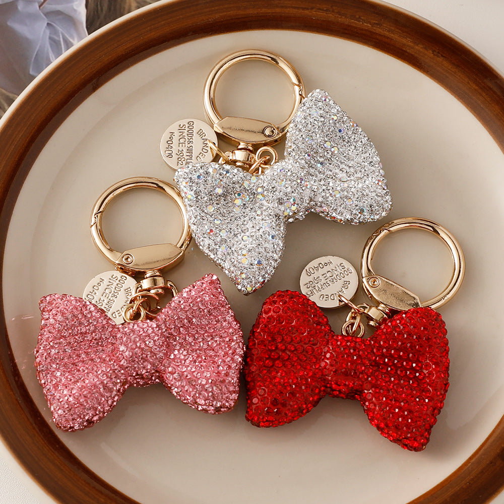 Wholesale Diamond Bow Keychain