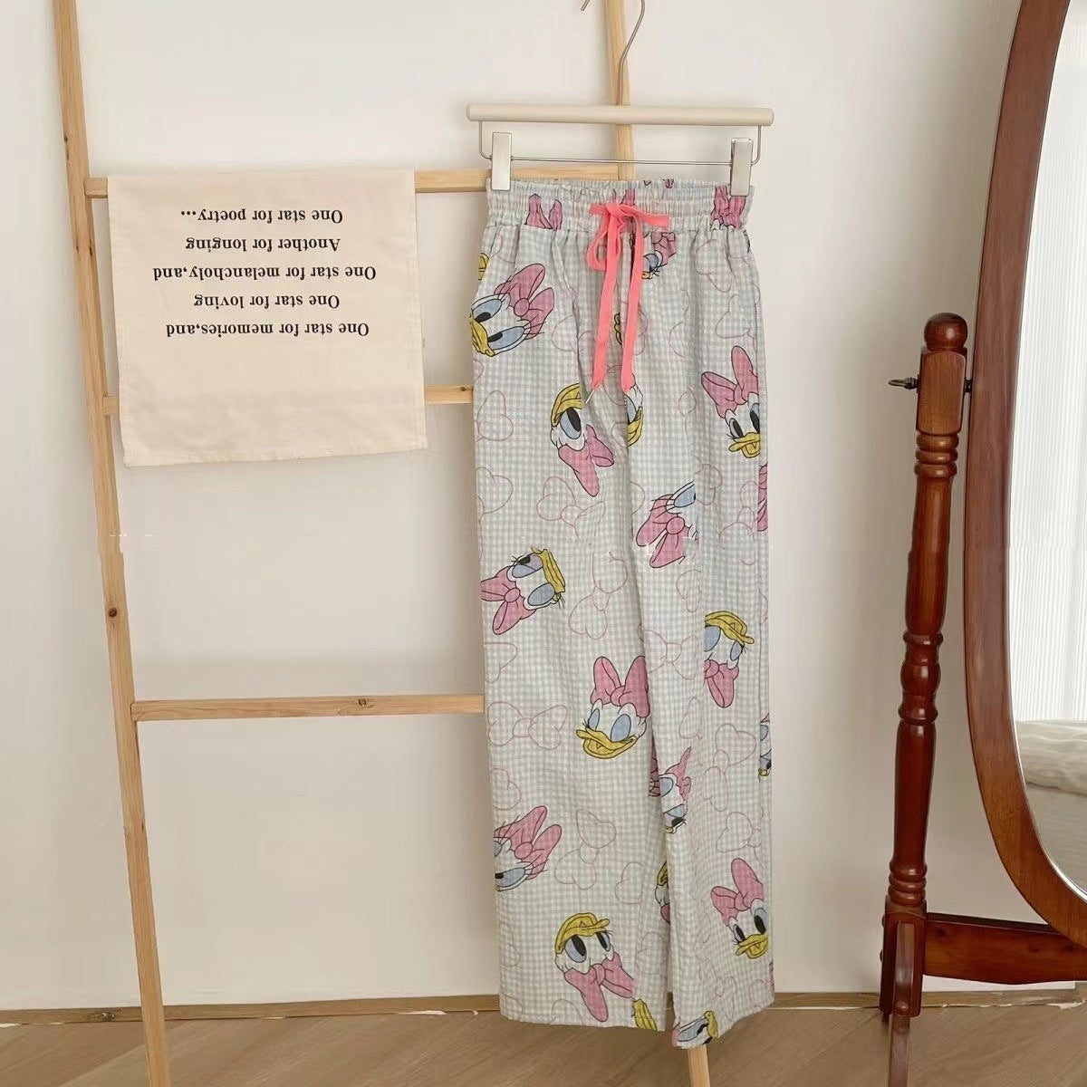 Wholesale Love Print Pajama Pants Women's New Casual Home Pants Walking Long Pants