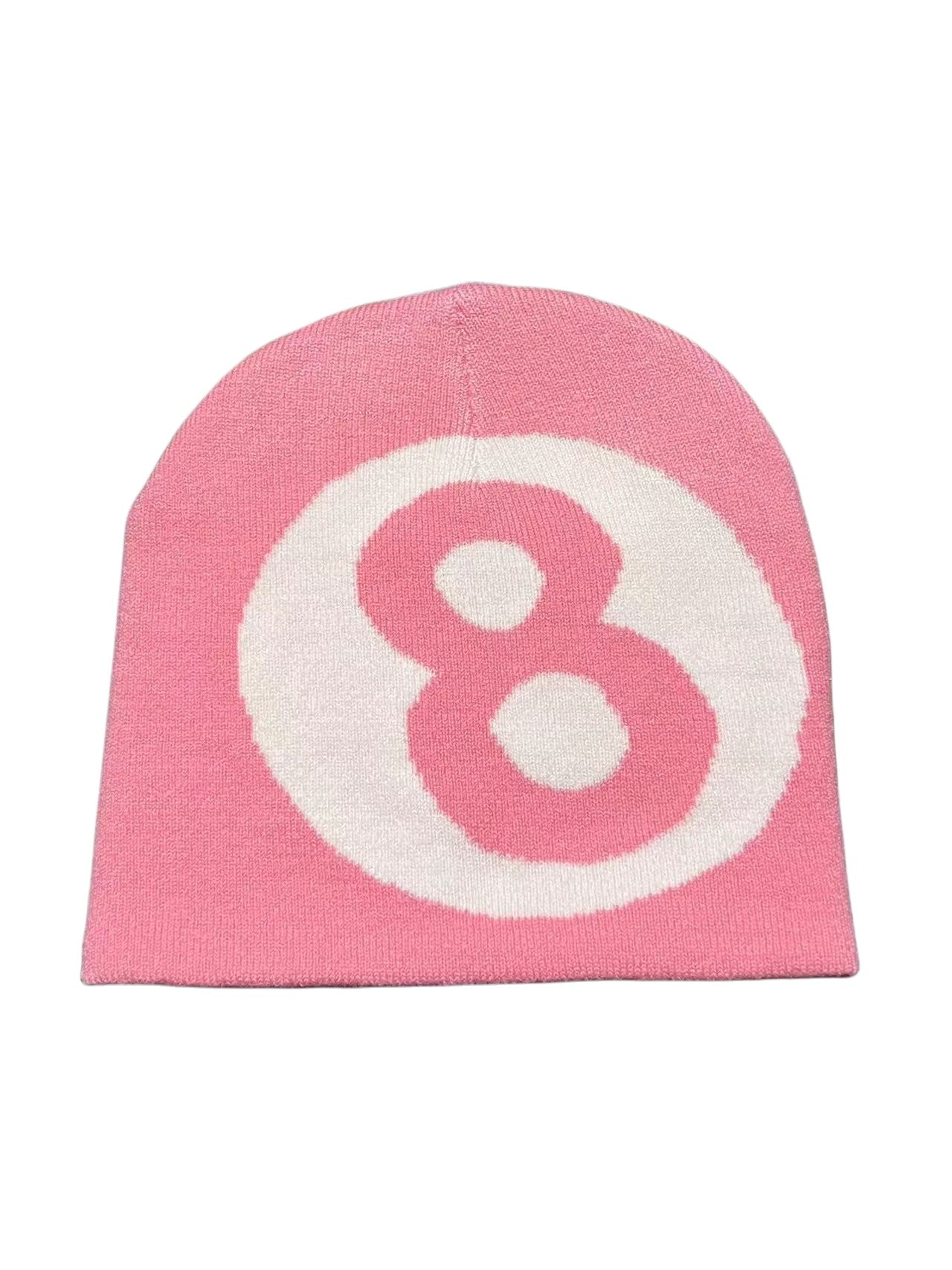 Wholesale Number 8 Warm and Cold Resistant Acrylic Wool Hat