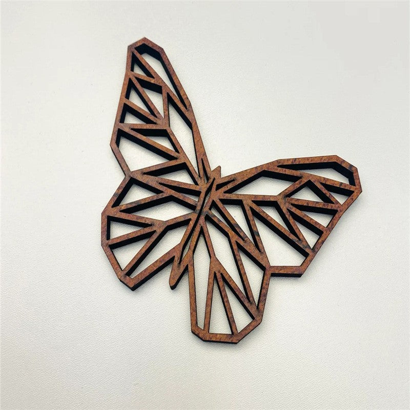 Wholesale Highland Cattle Hollow Wooden Coaster Anti-scalding Heat Insulation Pad Placemat