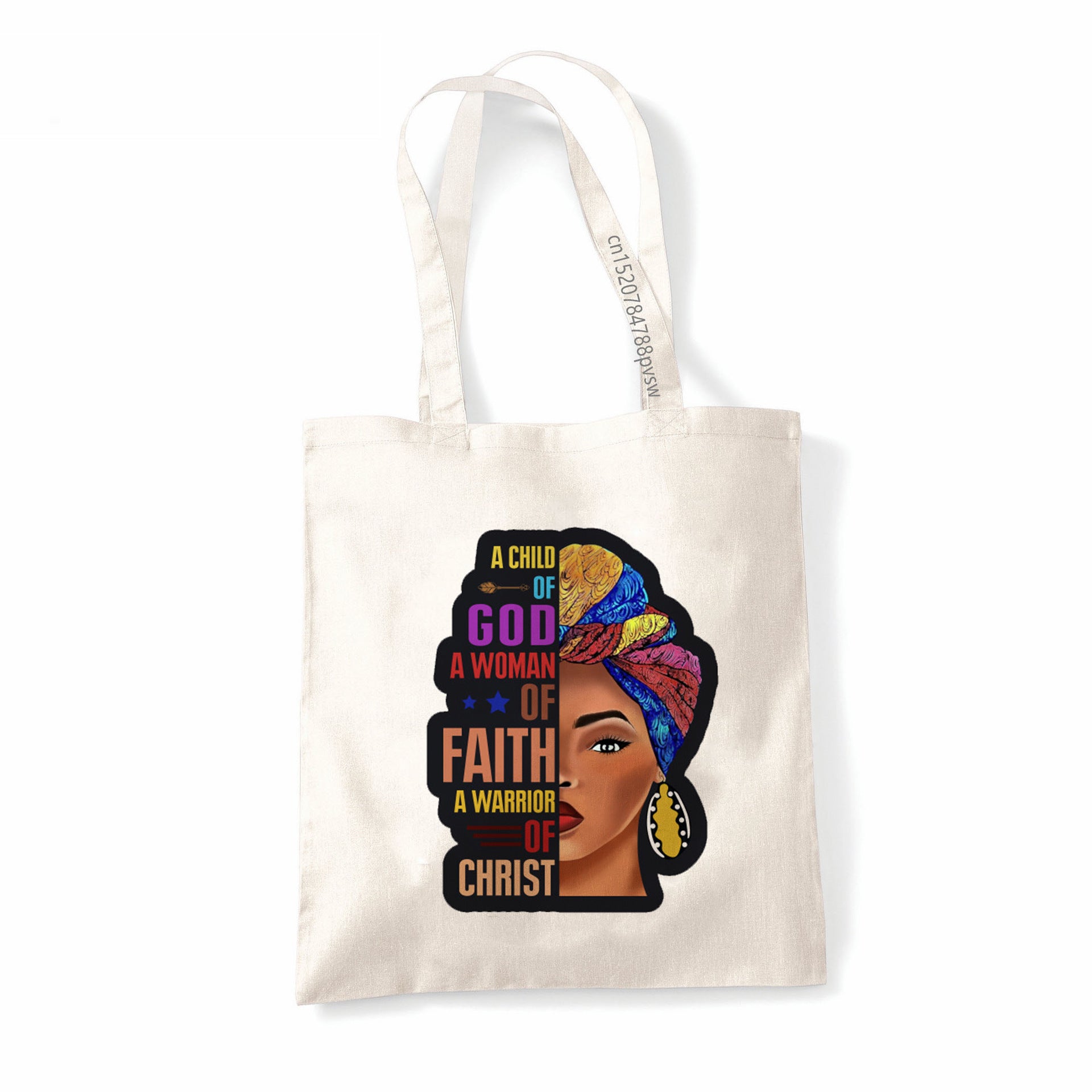 Wholesale Inspirational Printed Canvas Bags, Environmentally Friendly Handbags, Shopping Bags