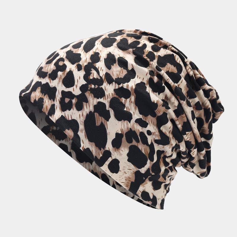 Wholesale Hats, Scarves, Dual-purpose Leopard Print Camouflage Headband Polyester Hats