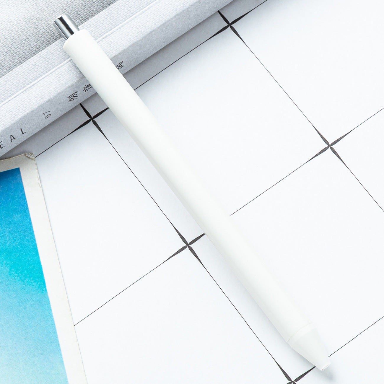 Wholesale Macaron colored press office writing pen