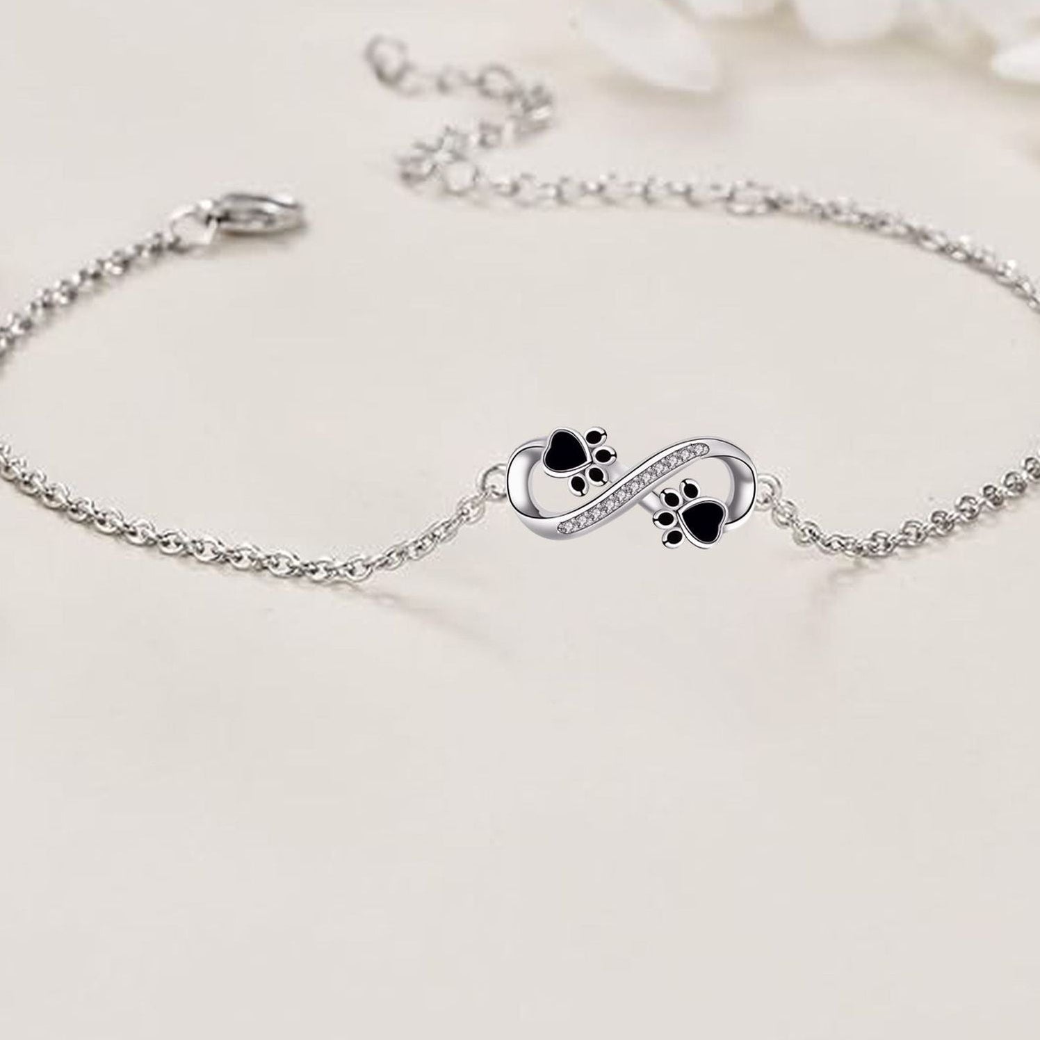 Wholesale Unlimited Symbol Pendant Dog Claw Bracelet