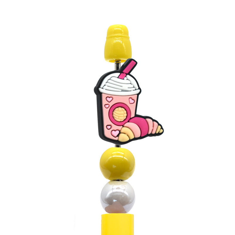 Wholesale Random  100pcs/pack Cartoon Love Mom Beads Focal Beads