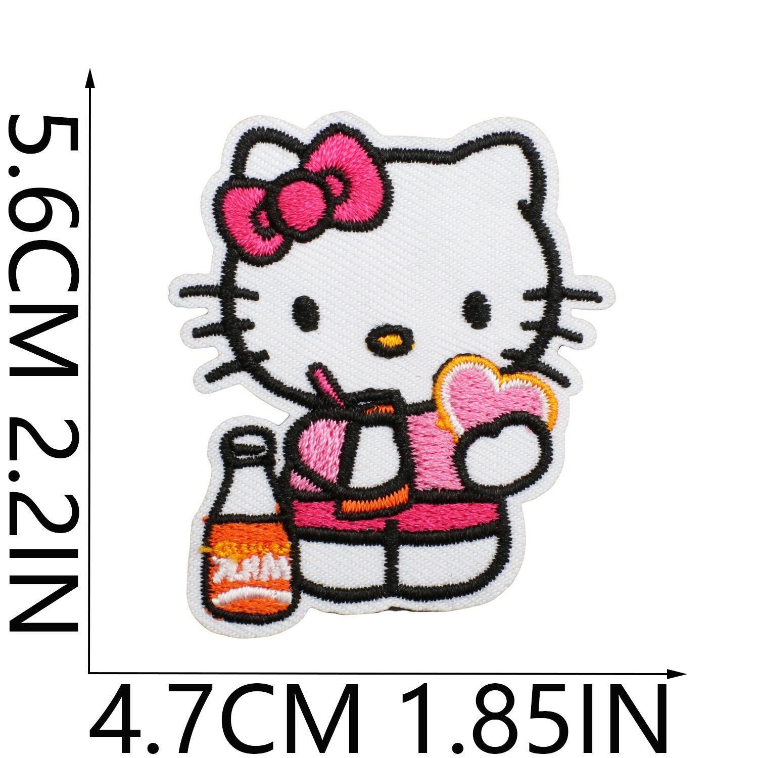 Wholesale Cute Cat Embroidery Patch Iron On Decorative Badge For Clothing Resale Gift OLY Exclusive