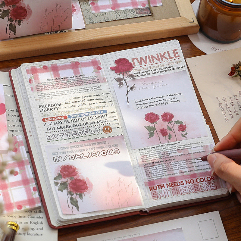 Wholesale Paper Rose Series Post-it Notes