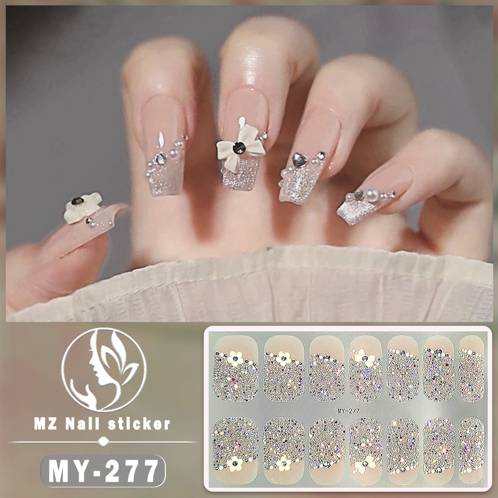 Wholesale MY Butterfly Baking Free Gel 5D Waterproof Diamond Like Nail Polish Stickers