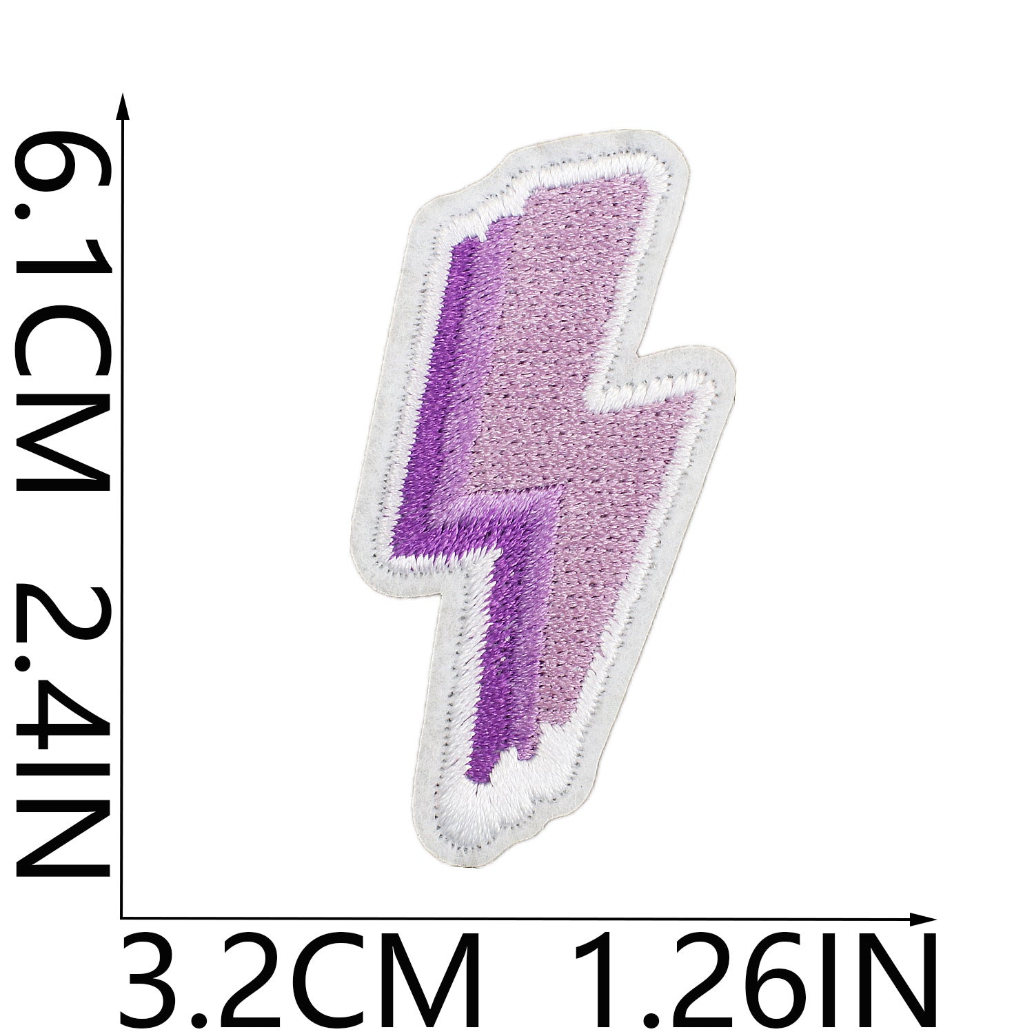 Wholesale Girl's Pink Decorative Embroidered Cloth Sticker