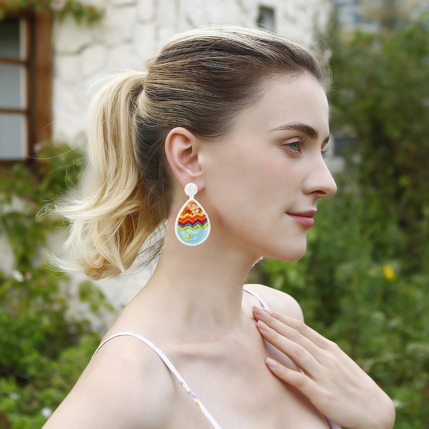 Wholesale Easter Beaded Earrings